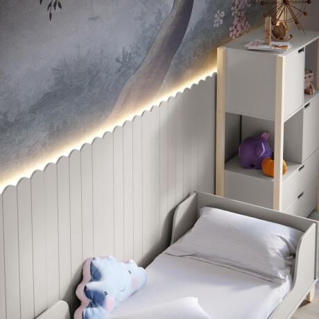 PANEL MDF GRIS FELICITAS KIDS