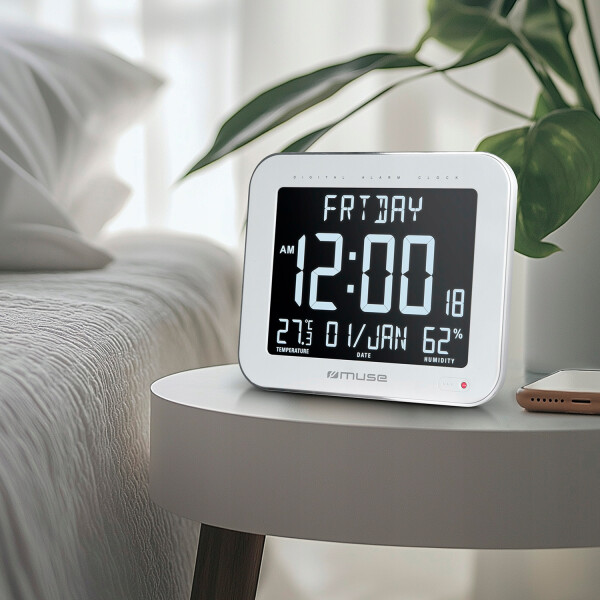 Reloj De Pared O Mesa Muse M-090 Wmc RELOJ DE PARED MUSE M 090WMC