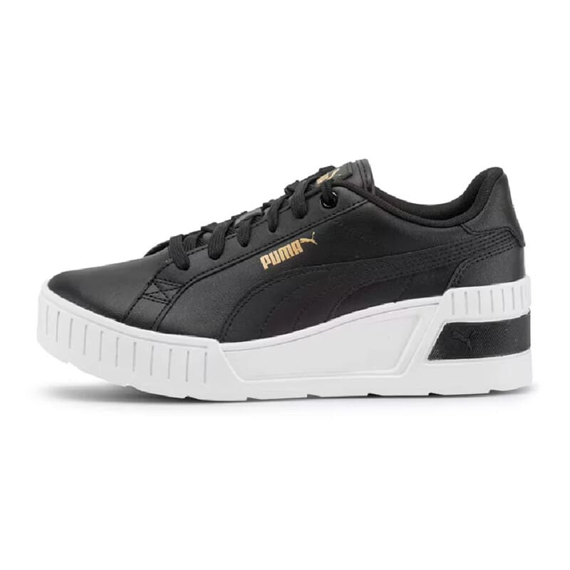 Championes Puma Karmen Wedge de Mujer - 390985 01 Negro-blanco
