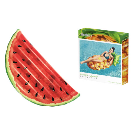 COLCHONETA INFLABLE SANDIA 174X89CM HASTA 90KG BESTWAY 43159 COLCHONETA INFLABLE SANDIA 174X89CM HASTA 90KG BESTWAY 43159