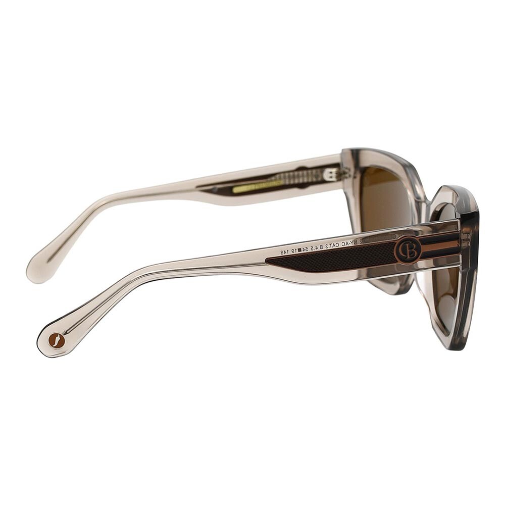 Lentes de sol De Acetato Cuadrado Premium Marrón/Marrón