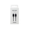 Cable original Samsung Tipo-C a Tipo-C 1.8 metros color negro Cable Original Samsung Tipo-c A Tipo-c 1.8 Metros Color Negro