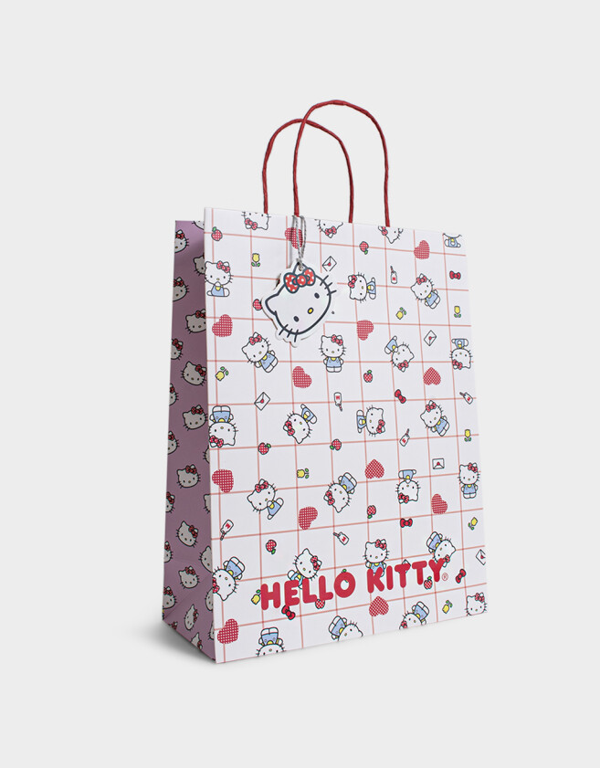 Accesorios Regalos Licencias Bolsa De Regalo "hello Kitty" - Combinacion Multicolor