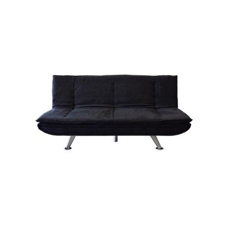 SOFA CAMA EN MICROFIBRA NEGRO SOFA CAMA EN MICROFIBRA NEGRO