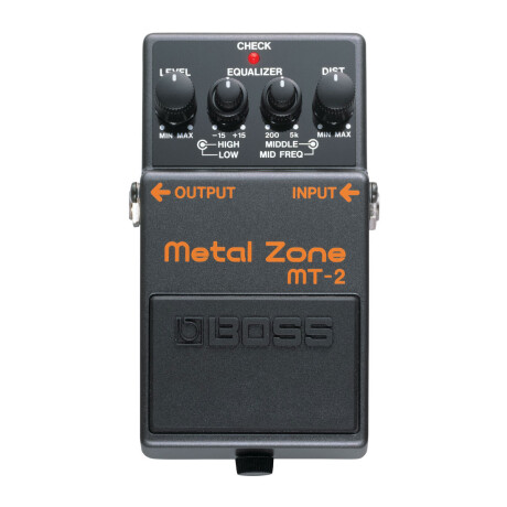 PEDAL DE EFECTOS BOSS MT2 METAL ZONE PEDAL DE EFECTOS BOSS MT2 METAL ZONE