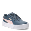 Championes Infantiles Puma Carina 2.0 Azul Petroleo - Rosado
