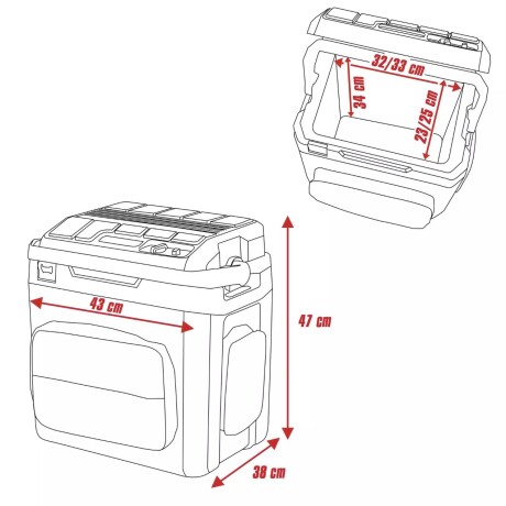 CONSERVADORA FRIO/CALOR INALAMBRICA TE-COL 18/27 Li-Solo CONSERVADORA FRIO/CALOR INALAMBRICA TE-COL 18/27 Li-Solo
