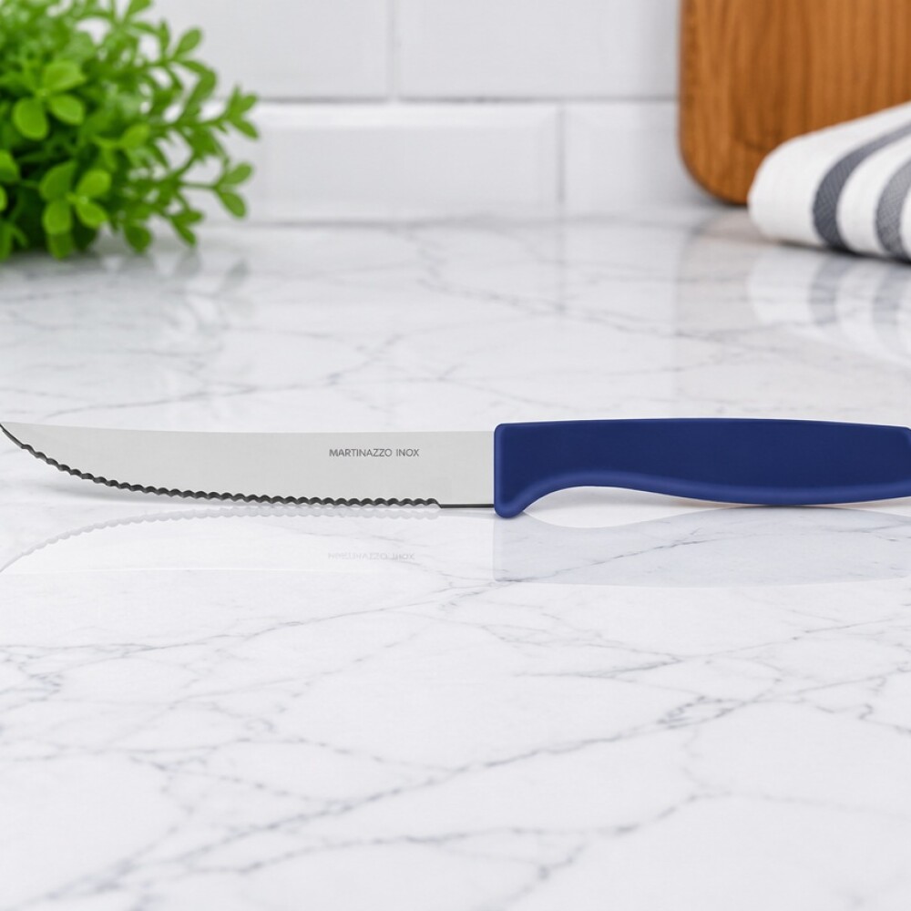 Piemonte Azul Cuchillo de Mesa M.Plastico 20035-2 Piemonte Azul Cuchillo de Mesa M.Plastico 20035-2