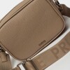 Mini Bag Adisa En Efecto Cuero Graneado Taupe