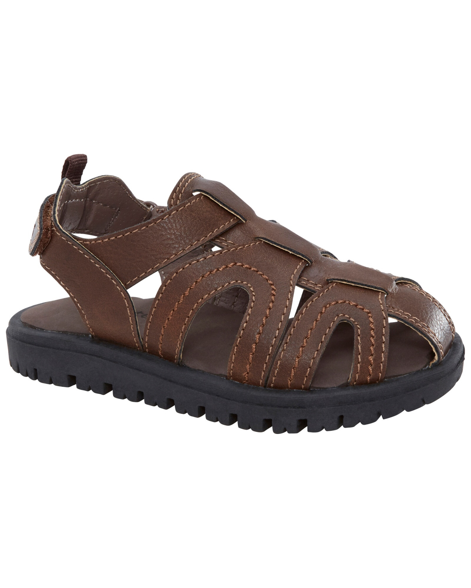 Sandalias tipo pescador, con velcro Sandalias tipo pescador, con velcro