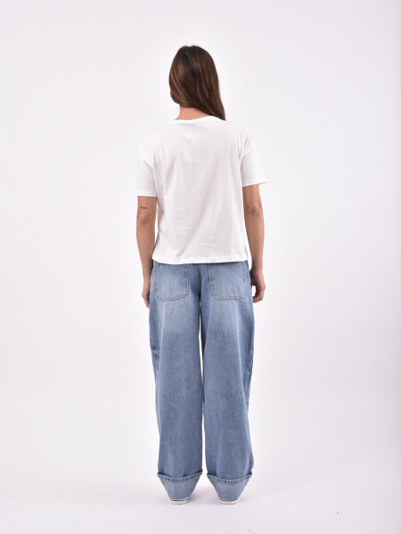 REMERA CATA OFF WHITE