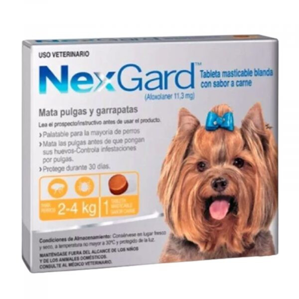 NEXGARD BOEHRINGER INGELHEIM 2 A 4 KG NEXGARD BOEHRINGER INGELHEIM 2 A 4 KG