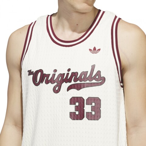 MUSCULOSA adidas BASQUET Beige