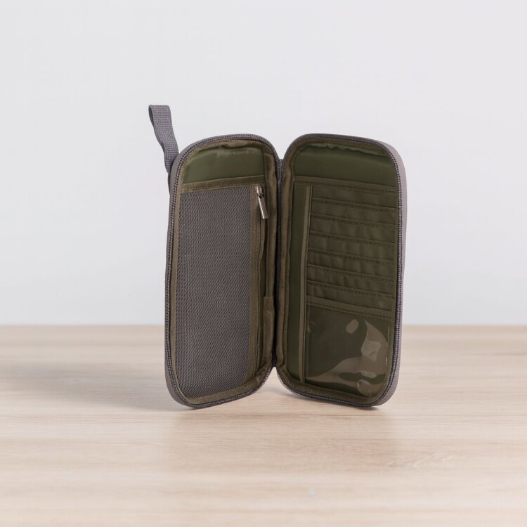 ORGANIZADOR PARA VIAJE PORTA TARJETAS BRIO NEGRO