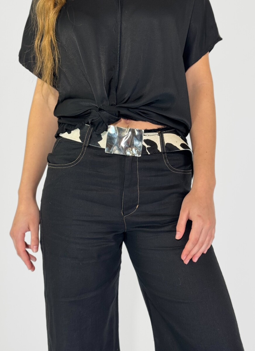 CINTO ONIX - PLATEADO 