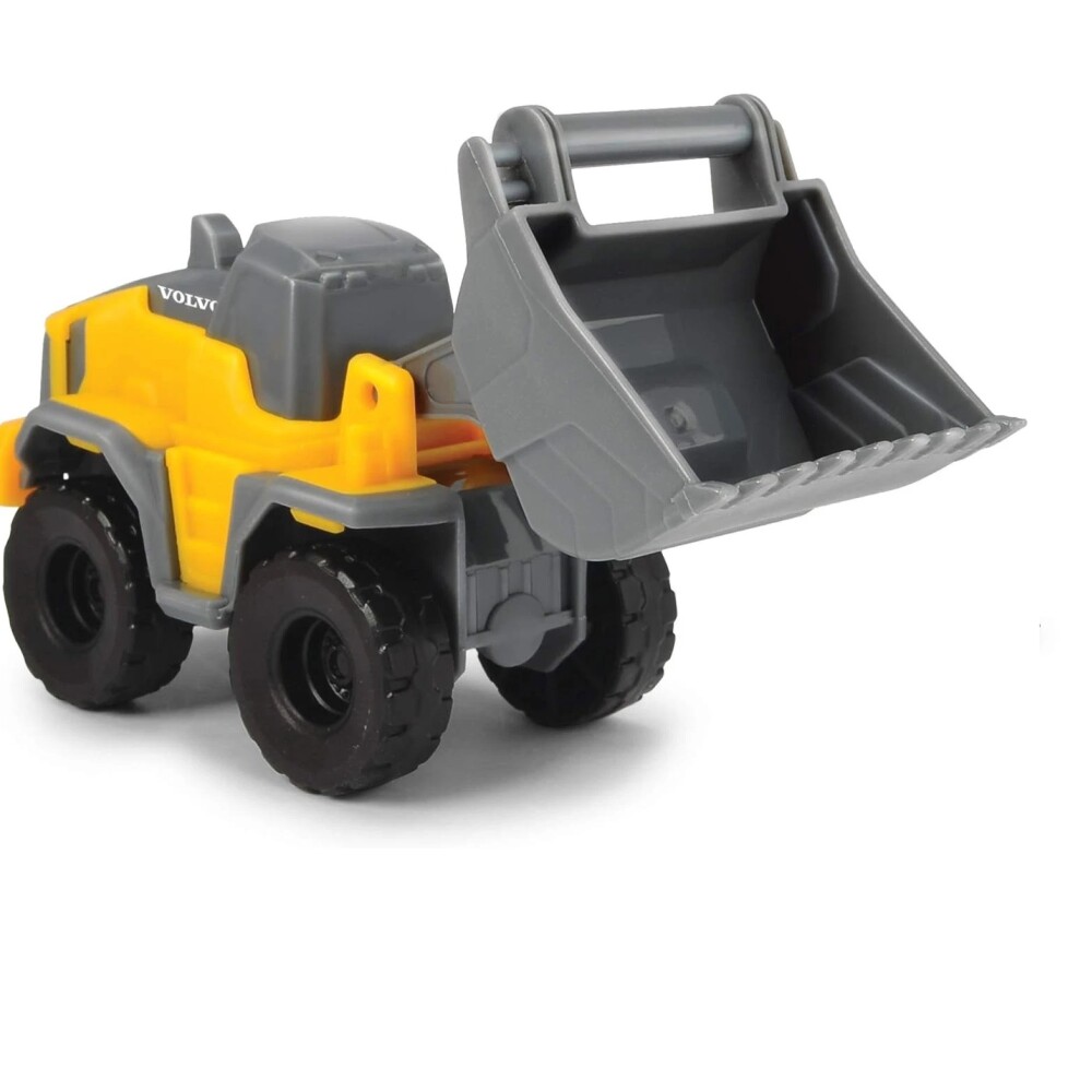 Camión con Remolque Mack y Vehículos de Construcción Volvo – Dickie DICKIE - CAMIÓN CON REMOLQUE MACK Y VEHÍCULOS DE CONSTRUCCIÓN LICENCIA VOLVO