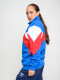 Buzo MEDIO CIERRE LUX MOTION Nacional Mujer Azul Royal, Blanco, Rojo