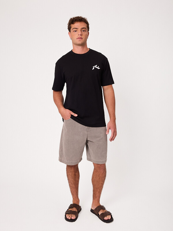 T-SHIRT KYLE S27 RUSTY Negro