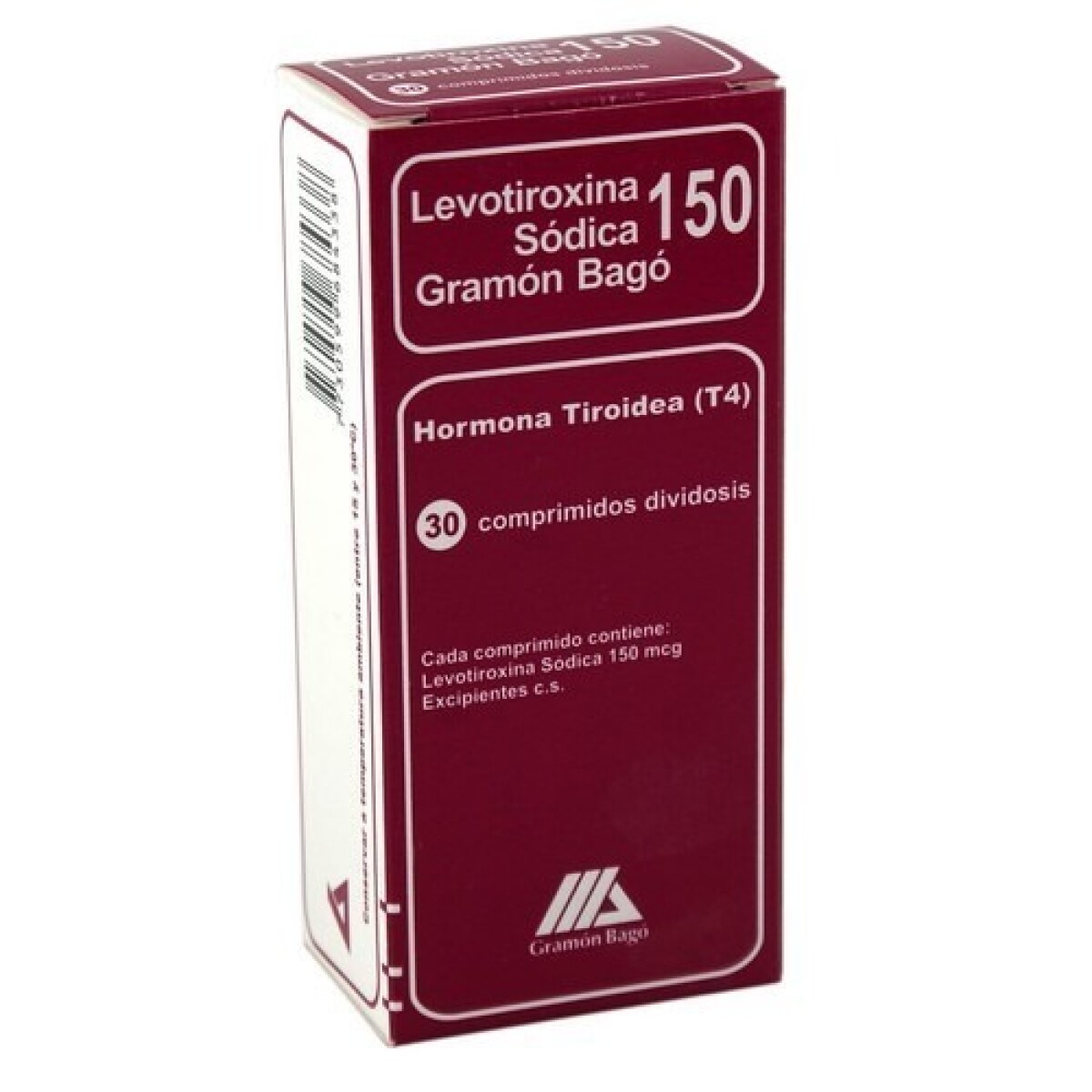 Levotiroxina Bago 150 Mcg 30 Comp. 