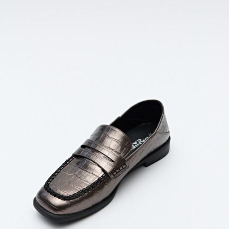 MOCASIN FAZERA Plateado