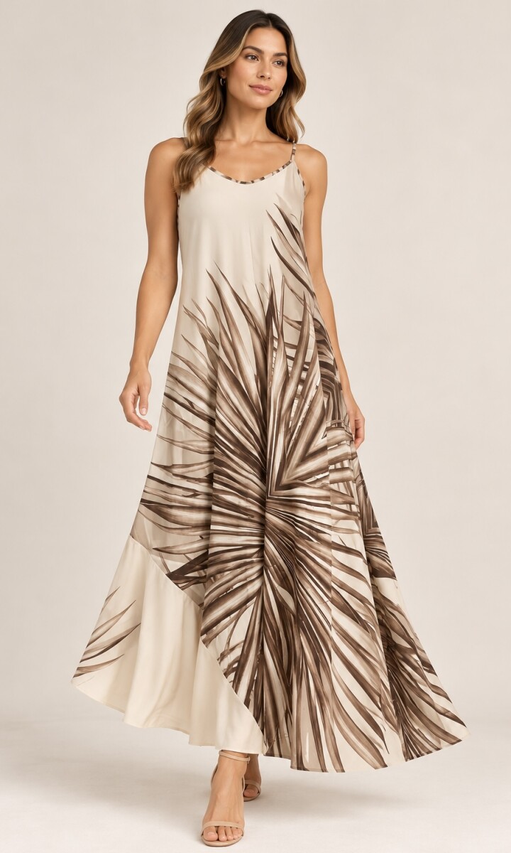 VESTIDO MAIRA - BEIGE 