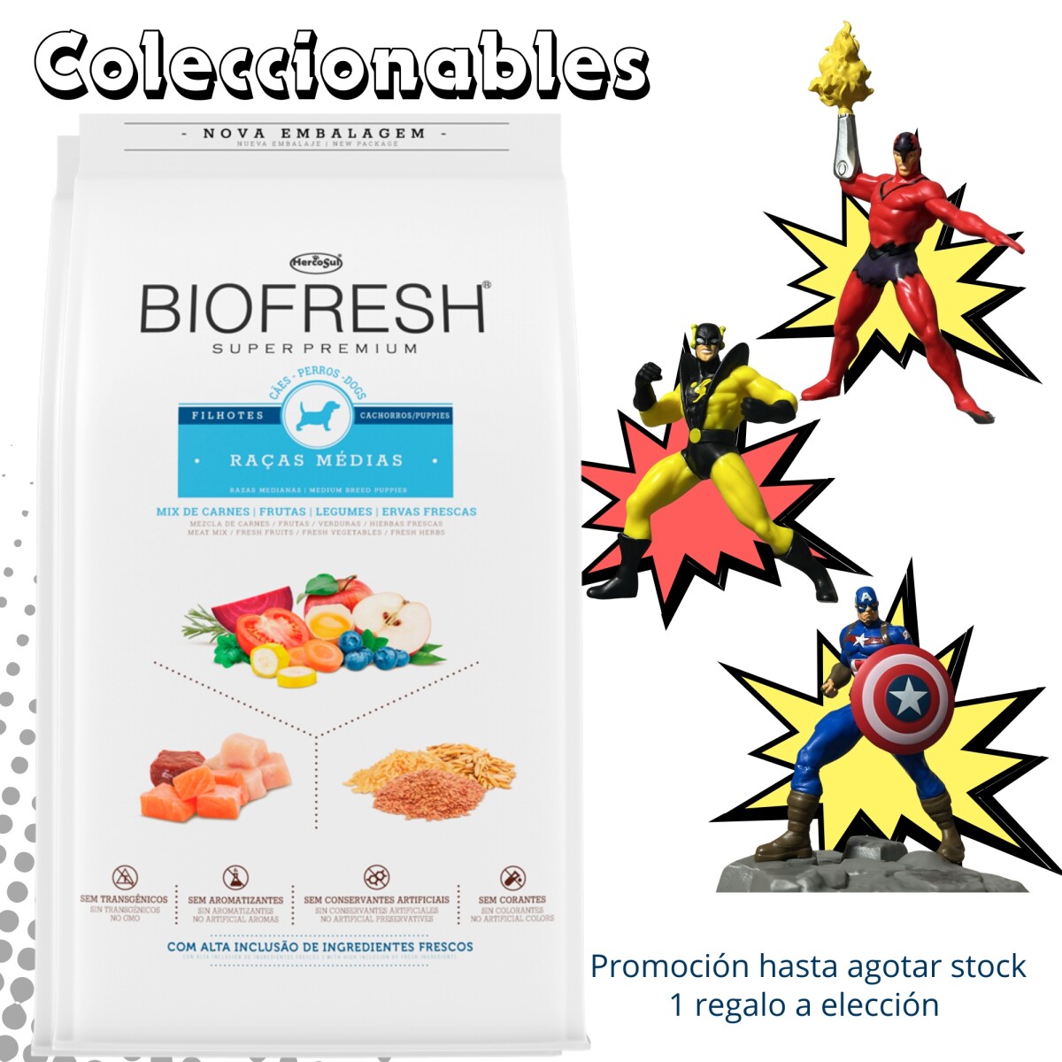 Biofresh Cachorro Raza Mediana * 15 Kg 