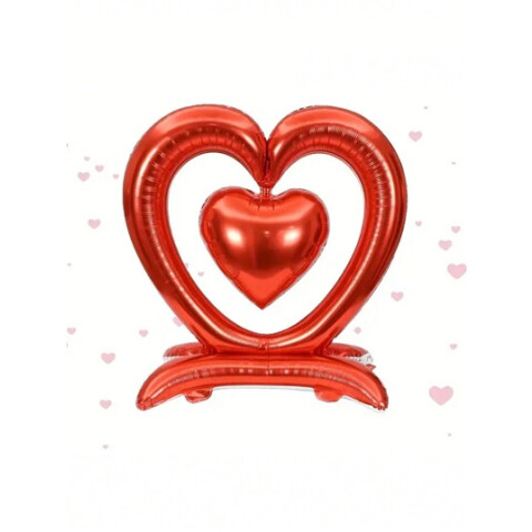 Globo Corazon con Pie Globo Corazon con Pie