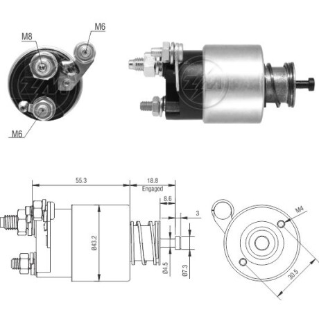 AUTOMATICO DE ARRANQUE FORD ECOSPORT FIESTA KA 14/ VALEO ZM AUTOMATICO DE ARRANQUE FORD ECOSPORT FIESTA KA 14/ VALEO ZM