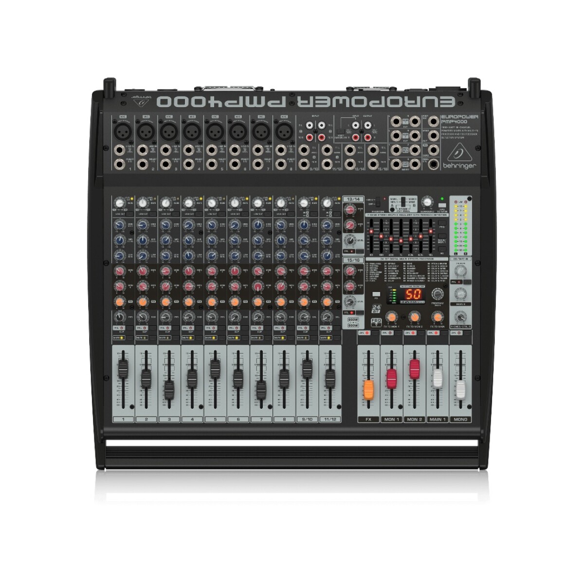Mixer Potencia Behringer Pmp4000 2x800w 8mic+2line 