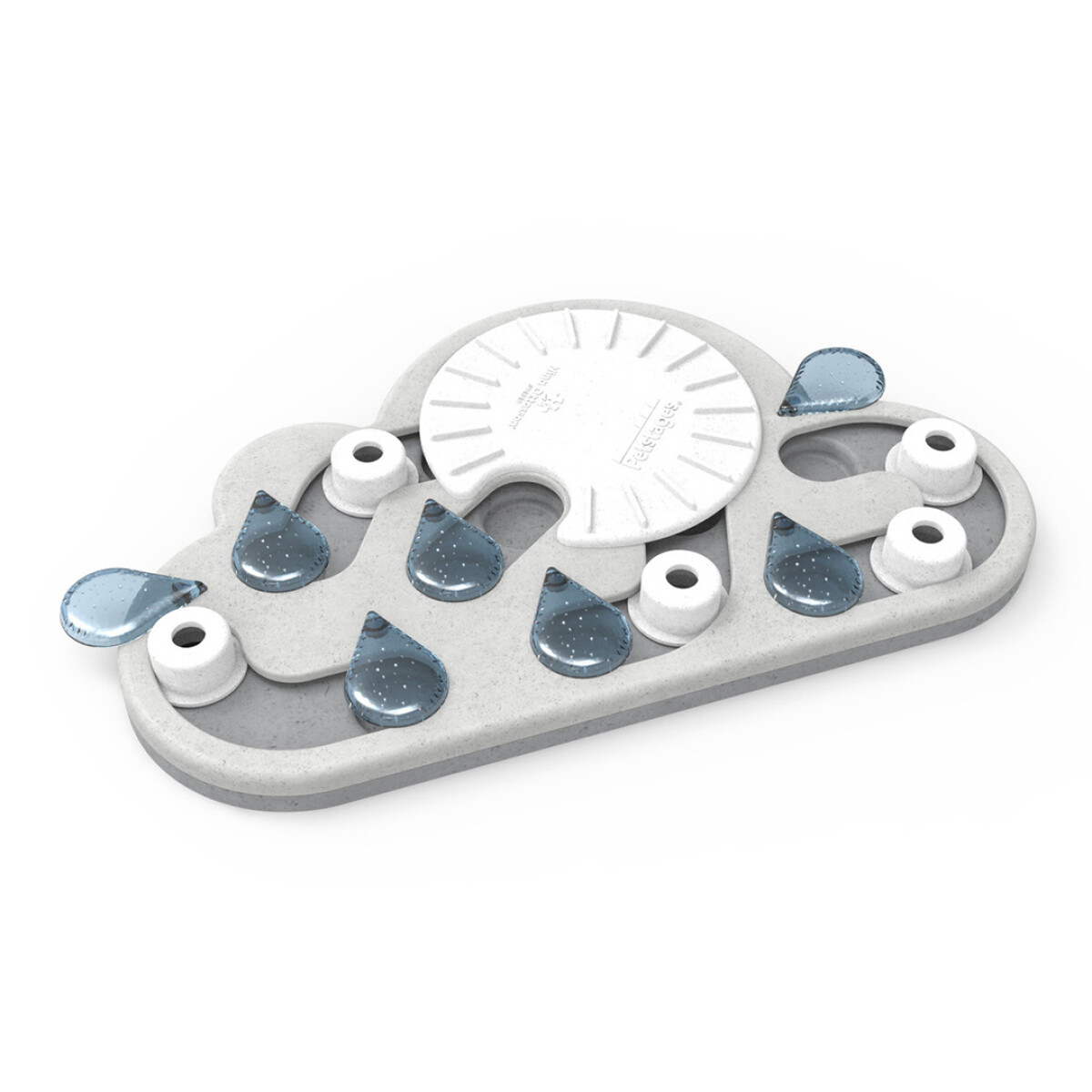 NINA OTTOSSON RAINY DAY ROMPECABEZAS Y JUEGO PARA GATOS - GRIS 