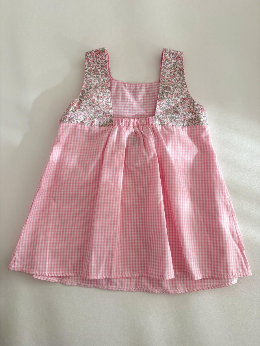 Vestido Tita Liberty Pink Vestido Tita Liberty Pink