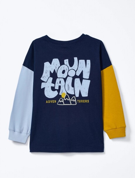 CAMISETA MANGA LARGA MULTICOLOR