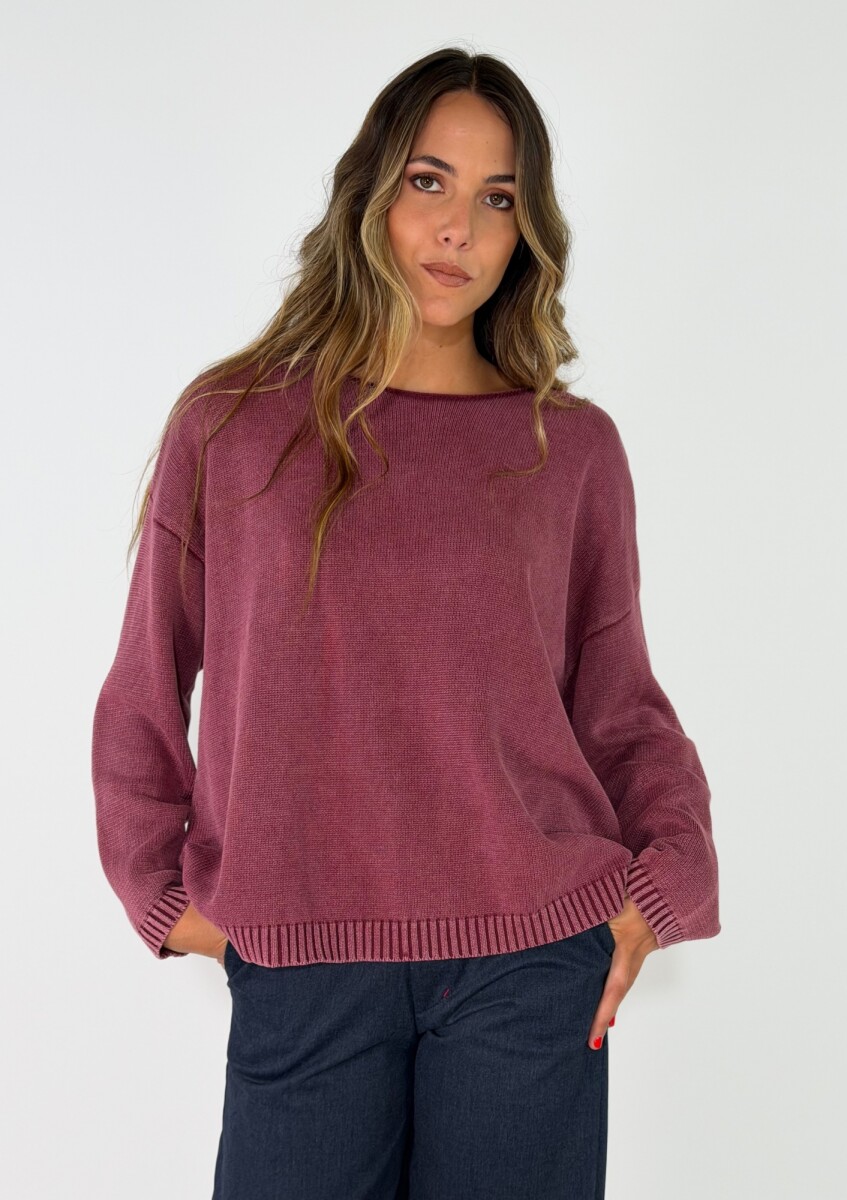 SWEATER AURA - MAGENTA 