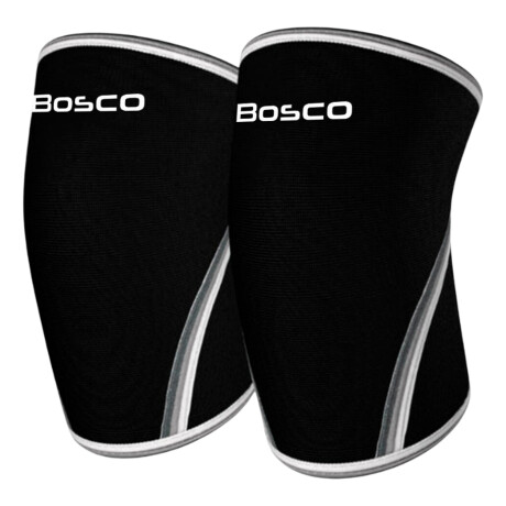 Rodillera Deportiva De Neopreno Bosco Negro Crossfit Gym Negro
