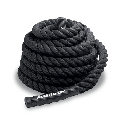 Cuerda Soga Para Crossfit Athletic 38Mmx12M Negro
