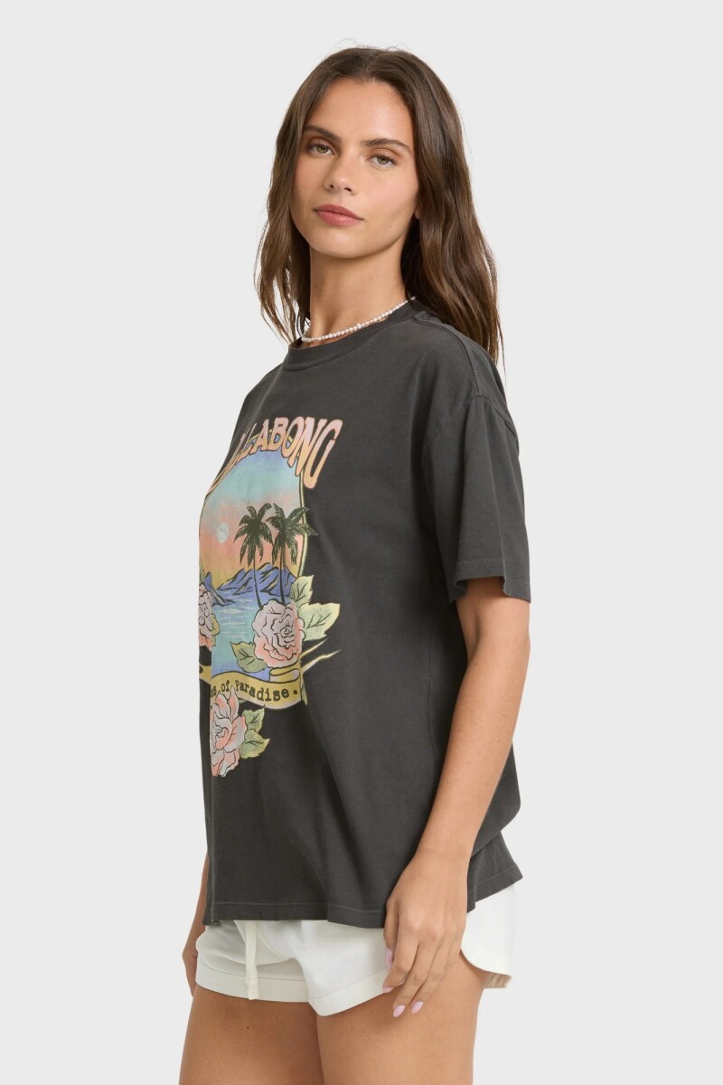 REMERA DREAMY MEMORIES SS TEE J-negro