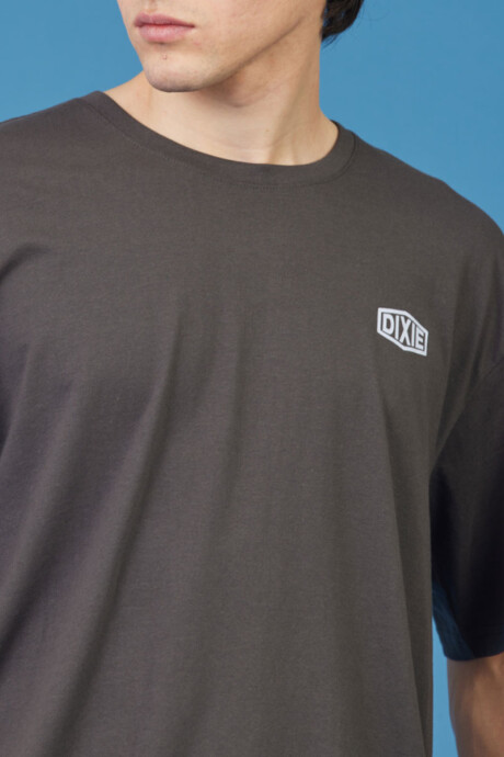 T-SHIRT AZUAI DIXIE Gris Oscuro