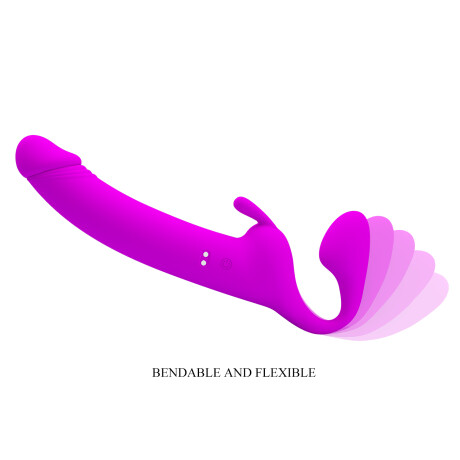 Vibrador Arnés para Parejas Zanini Pretty Love Vibrador Arnés para Parejas Zanini Pretty Love