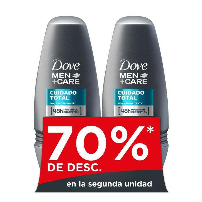 DOVE DEO ROLL-ON CLEAN COMFORT X 2 PACK única
