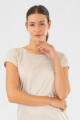 T-shirt piuma Gris