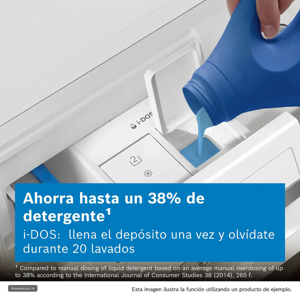 LAVARROPAS BOSCH 9-KG BLANCO I-DOS WGG244F1ES