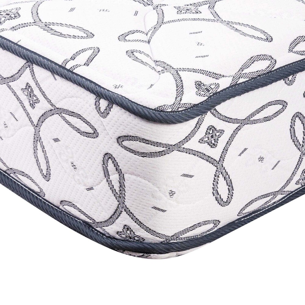 COLCHÓN 2 PLAZAS ESPUMA BLANCO VANILA