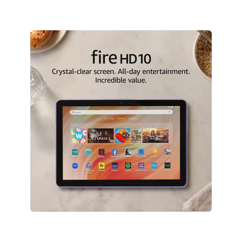 Tablet Amazon Fire 10 HD 64GB 3GB 10.1'' Lilac Tablet Amazon Fire 10 HD 64GB 3GB 10.1'' Lilac