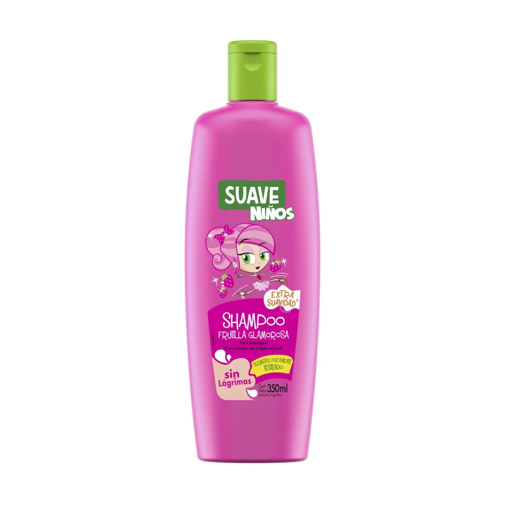 SUAVE KIDS SHA FRUTILLA GLOMOROSA UNID.