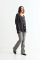 Cardigan oversized NEGRO