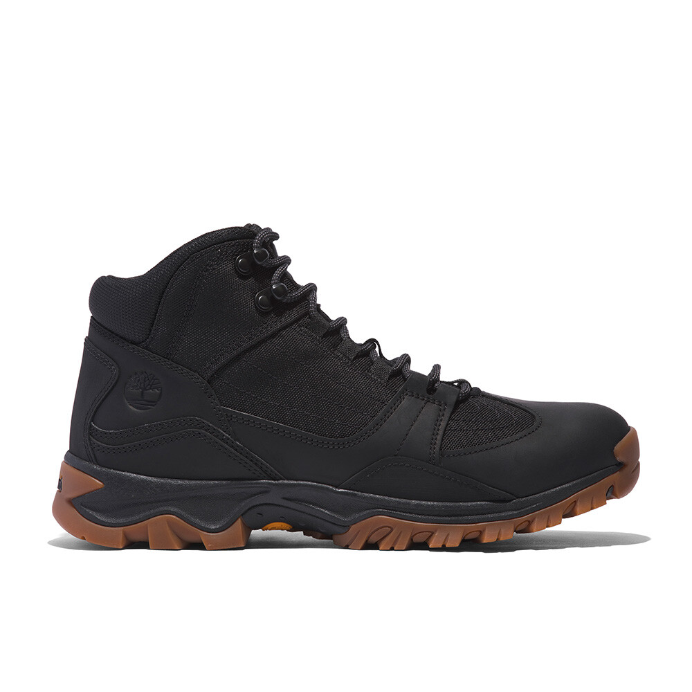 Botas Mt. Maddsen Mid Hombre Black Full Grain