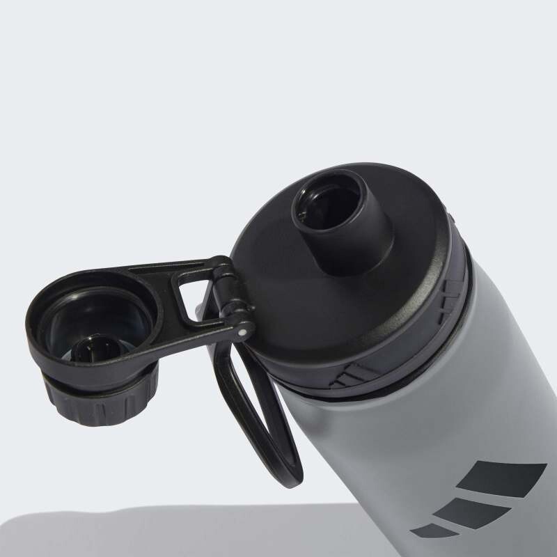 Botella Adidas Metálica Gris