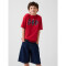 SU26 HW SS BRANNAN RELAXED TEE MODERN RED