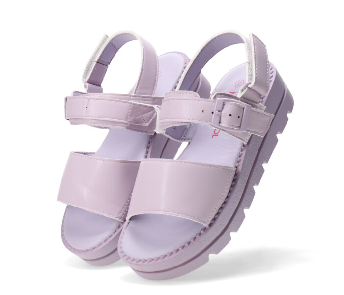 Sandalia RETINO de pu Lilac