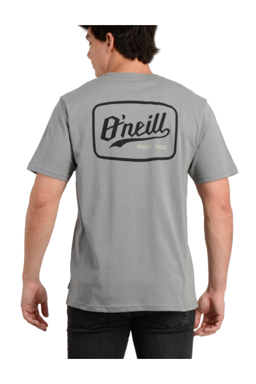 Remera O'Neill 1952 Back Print Gris
